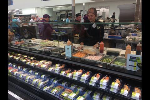 Sam s Club sushi bar